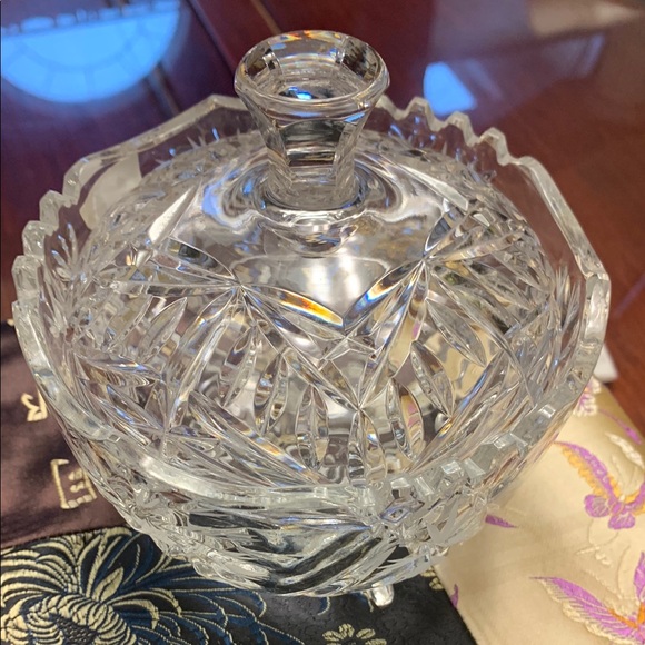Elegant  Crystal Candy Dish - Picture 2 of 5